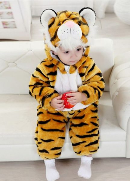 Pyjama Bébé Tigre - Vue de Face